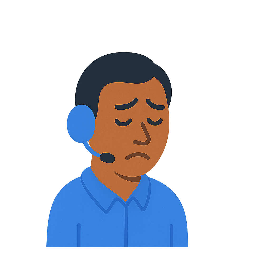 traditional call center image